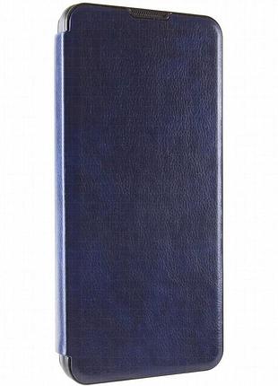 Кожаный чехол-книжка belora для tecno spark go 2 midnight blue