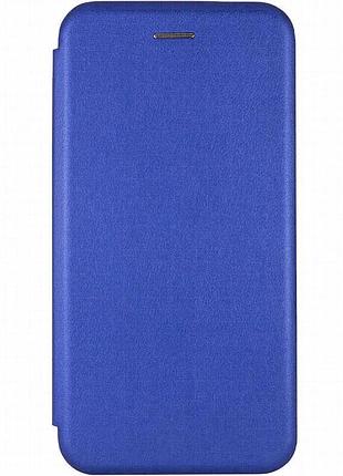 Кожаный чехол-книжка classy для nokia c31 синий