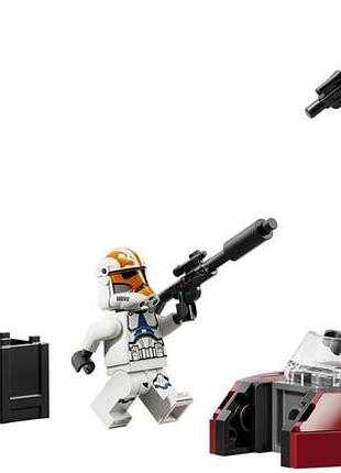 Конструктор lego star wars боевой комплект «облога мандалора»