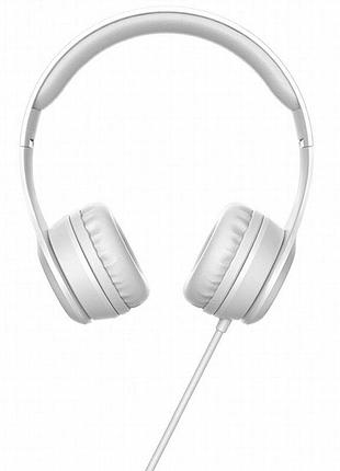 Накладные наушники hoco w21 (3.5mm/1.2m) серый