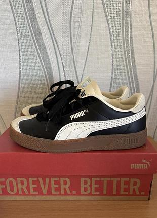 Кеди жіночі puma club sl suede чорні, розмір 37,5
