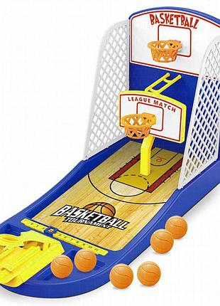 Настольная интерактивная игра ummi 06818 basketball tournament blue / yellow