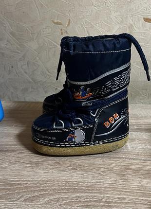 Черевики дитячі зимові сноубутси kefas artica bob 01 blue