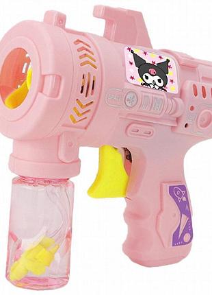 Пистолет с мыльными пузырями heroes bubble gun+ bottle 50ml mad