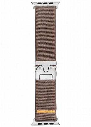 Ремешок nylon new design для apple watch 38/40/41/42mm(ser.10) light brown