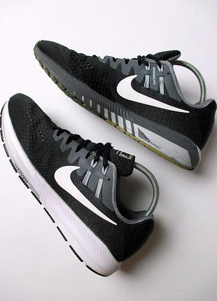Кроссовки nike air - zoom structure 20 «black/white/cool grey» 6