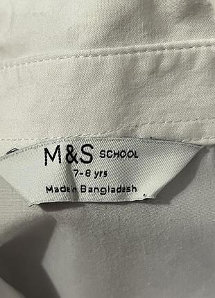 Сорочка для дівчинки біла 4