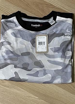 Компрессионная футболка / рашгард reebok activchill compression exo camo (оригинал)