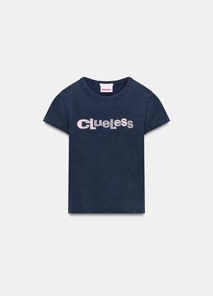 Футболка со стразами clueless ™ 5