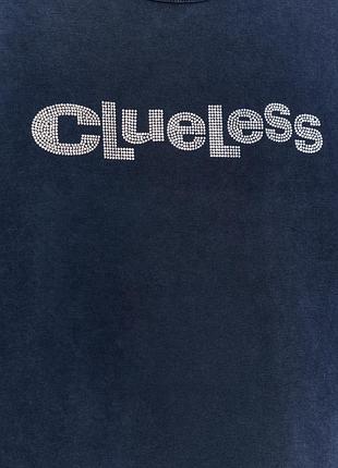 Футболка со стразами clueless ™ 7