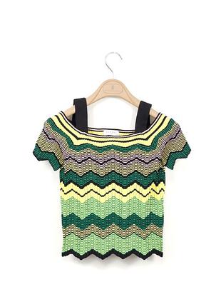 Топ sandro, в стиле missoni, etro