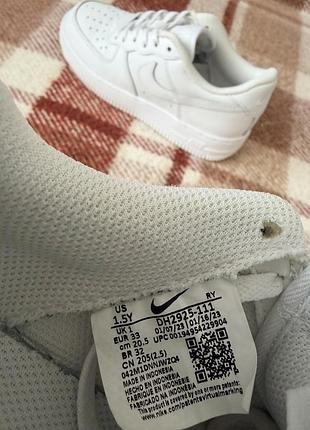 Дитячі кросівки унісекс nike force 1 (оригінал) 4