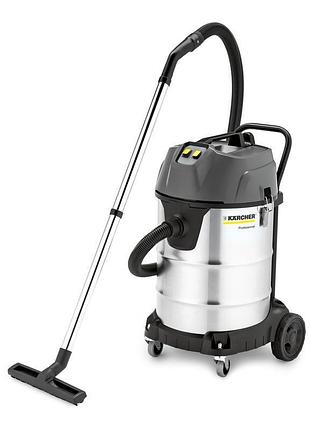 Пилосос професійний karcher nt 70/2 me classic двомоторний, вологе / сухе прибирання