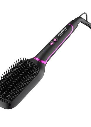 Щетка-выпрямитель ardesto violet pro hsb-y220pro, 50вт, 130-210c, керамика, черный