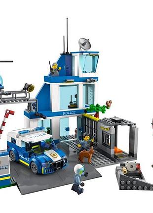 Конструктор lego city полицейский участок