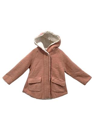 Оригинальная куртка с капюшоном от бренда zara 5459-700-676 разм. 110(4-5лет)