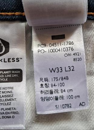 Джинси levis 511 33/32 6