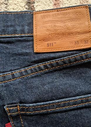 Джинси levis 511 33/32 7