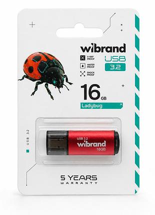 Флеш-накопичувач wibrand usb. ladybug red (. ) 2