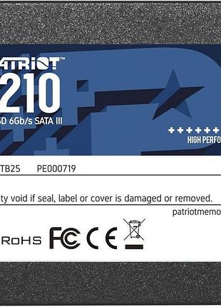 Накопичувач ssd patriot. " sataiii qlc ( )