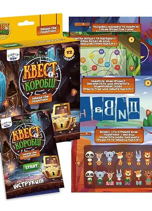 Настольная игра vladi toys "квест в коробке. видеоигра" (vt5902-03)