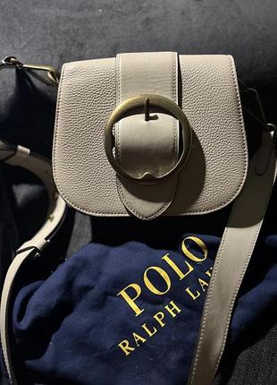 Сумка жіноча polo ralph lauren бежева