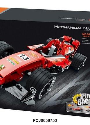 Конструктор 5813 гоночна машина, інерц., 146 дет, кор., 29-19,5-6 см.