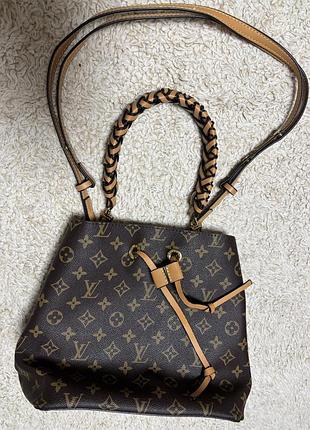 Сумка жіноча louis vuitton monogram коричнева