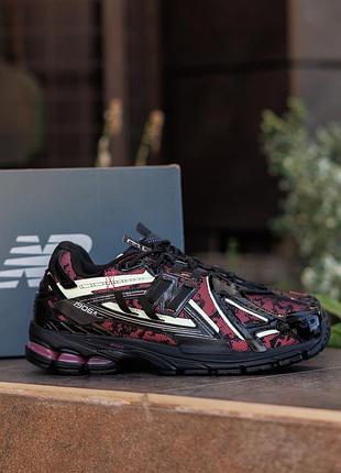 New balance 1906a dragon berry | чорно-бордові технологічні кросівки | 38–45