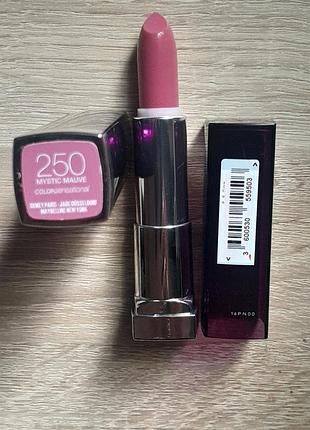 Оригінал! помада для губ maybelline color sensational 250 mystic mauve