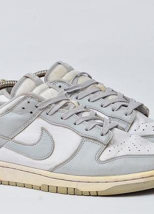 Nike dunk low grey fog 43р кроссовки кроссовки