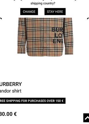 Сорочка burberry original 8