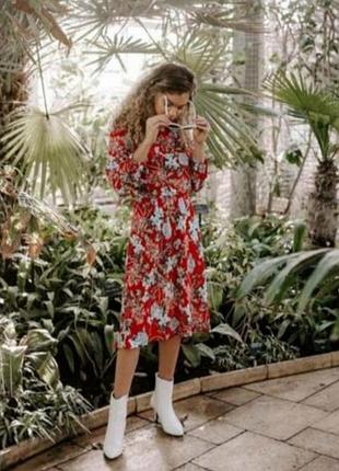 Плаття, сукня h&m квітковий принт. стан ідеальний.