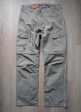 Мужские карго брюки 2 в 1 fjallraven ruaha zip off g-1000 роз 32 м