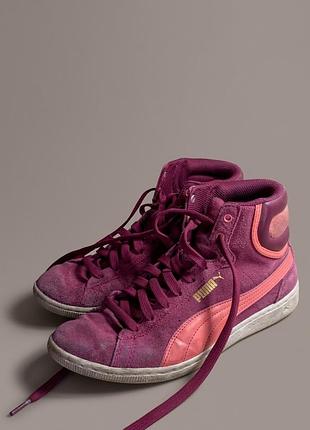 Кросівки puma vikky mid suede, 39