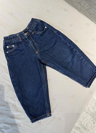 Сині baggy джинси zara 92 см для хлопчика