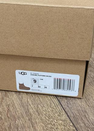 Ugg platform челсі chelsea замшеві чоботи уги 8