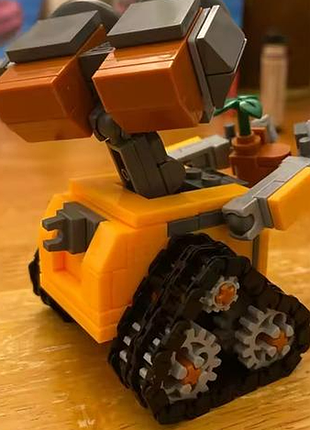 Дитячий конструктор робот валл-і / wall-e, 217 деталей (новий запакований розвиваючий мініконструктор, лего-сумісний, 1 шт.) (новий) + відео огляд 4