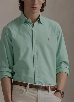 Рубашка оксфорд polo ralph lauren размер м