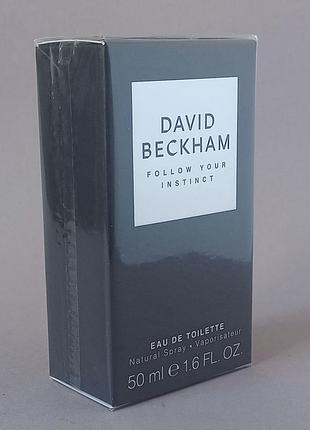 David beckham follow your instinct 50 мл для мужчин (оригинал)
