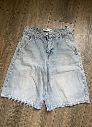 Шорти жіночі baggy джинсові блакитні