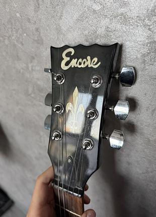 Электрогитара encore e69 blk (e69blk), sg-style, gloss black 7
