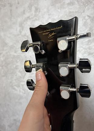 Электрогитара encore e69 blk (e69blk), sg-style, gloss black 8