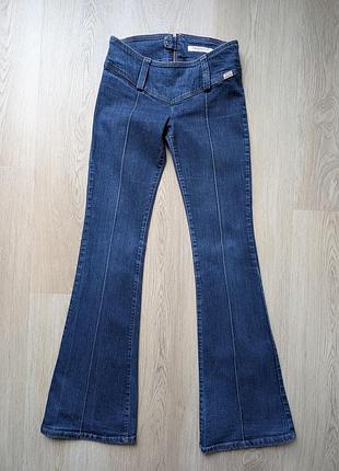 Винтажные джинсы кллш miss sixty flare nixie роз 27