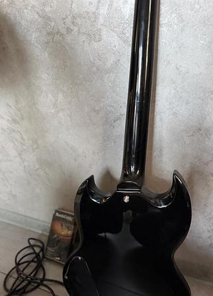 Электрогитара encore e69 blk (e69blk), sg-style, gloss black 10