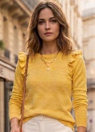 Кофтинка жіноча бренду holly and whyte з рюшами ✨