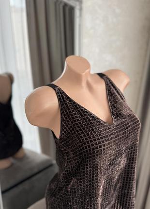 Бархатна маєчка massimo dutti 2