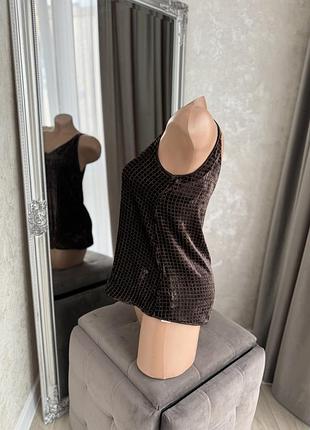 Бархатна маєчка massimo dutti 3