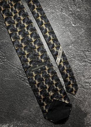 Краватка чоловіча ermenegildo zegna з геометричним принтом