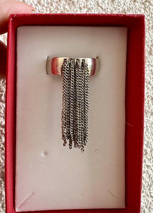 Кольцо. срібне, 925 проба 4